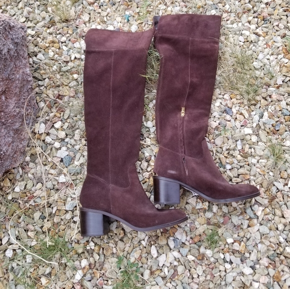 Michael Kors Shoes - Michael Kors  suede over the knee boots 8.5